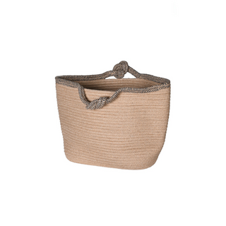 Knot Handle Jute Basket