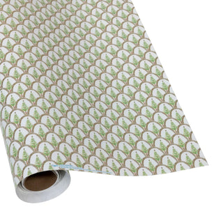 Gold Deco Gift Wrapping Paper