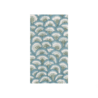 Pontchartrain Scallop Blue Guest Towel Napkins