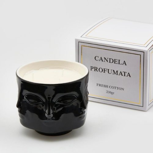 Candela C/Vaso Facce