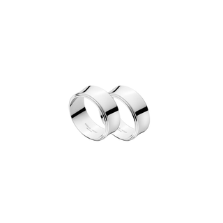 Pyramid Napkin Rings (set of 2)