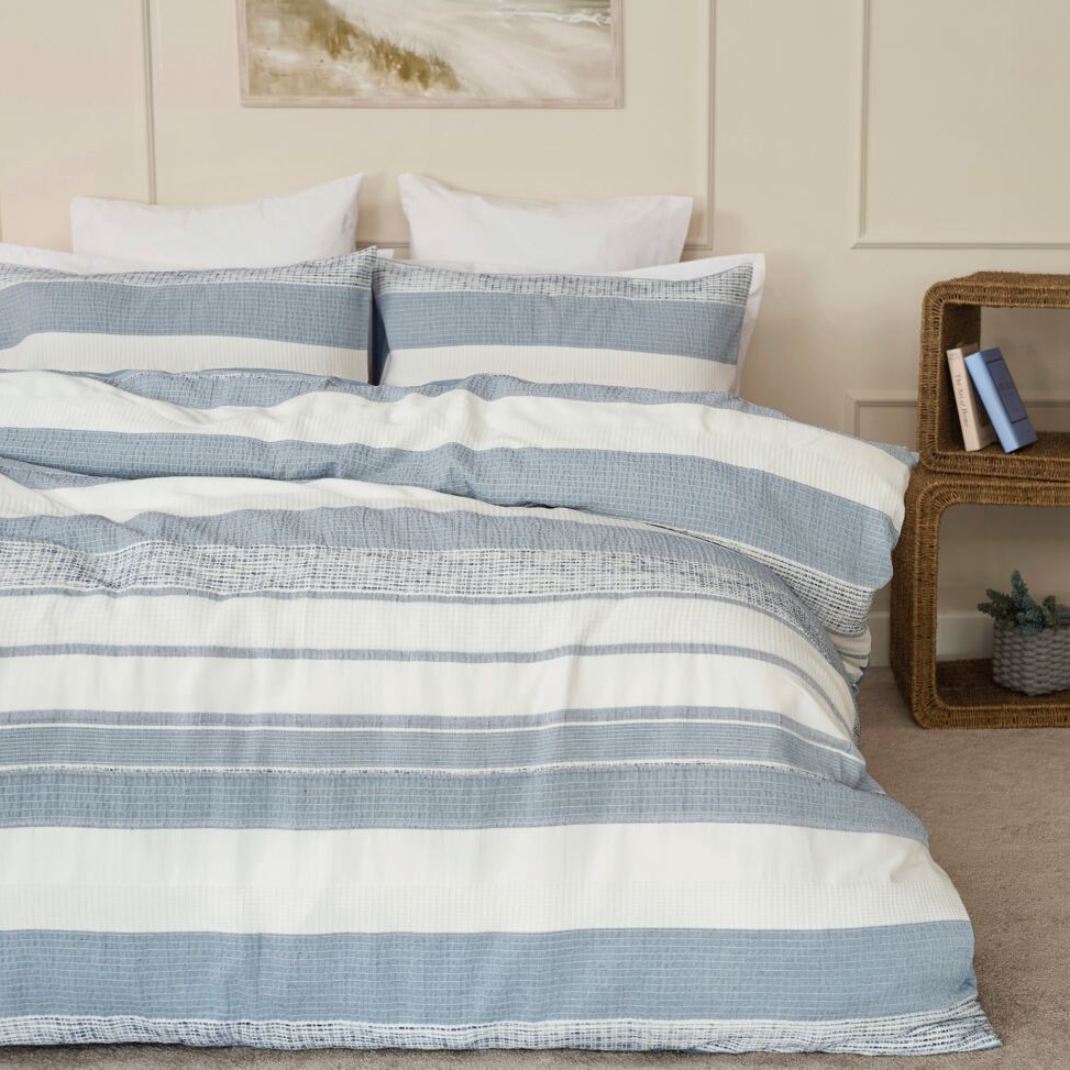 Rahil Duvet Set (+2 pillowcases) 200TC – The House Shop