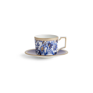 Hibiscus Coffee Cup & Saucer (WL)