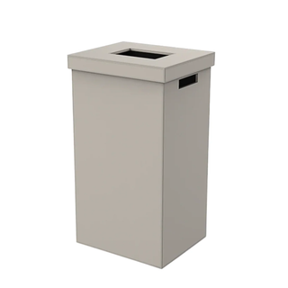 Faux Leather Drop Box