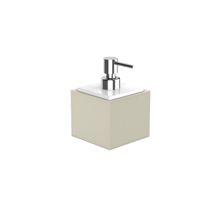 Faux  Leather Soap Dispenser