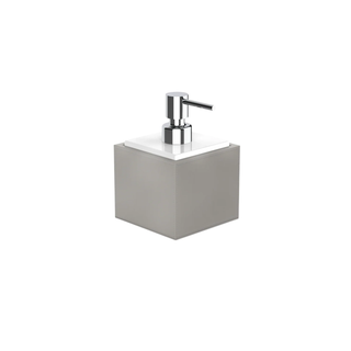 Faux  Leather Soap Dispenser