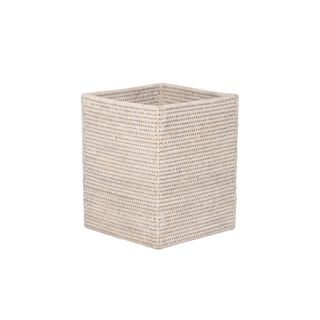 Rattan Square Paper Bin