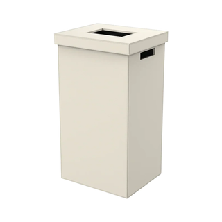 Faux Leather Drop Box
