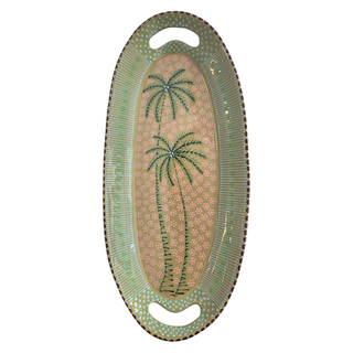 Handpainted Oval Fish Platter