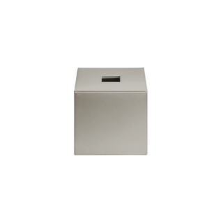 Faux Leather Tissue Box