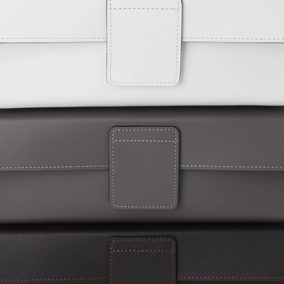 Genuine Leather Multi Porpuse Container with Lid
