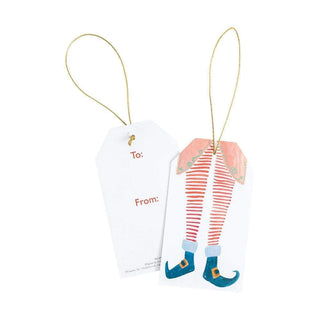Elf Stockings Gift Tag