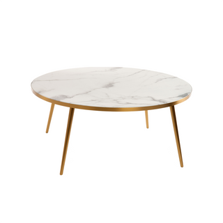 Marble Look Coffee Table