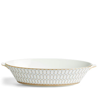 Renaissance Grey Oval Serving Bowl 34 cm (WL)