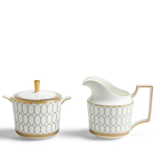 Renaissance Grey Sugar & Creamer (WL)