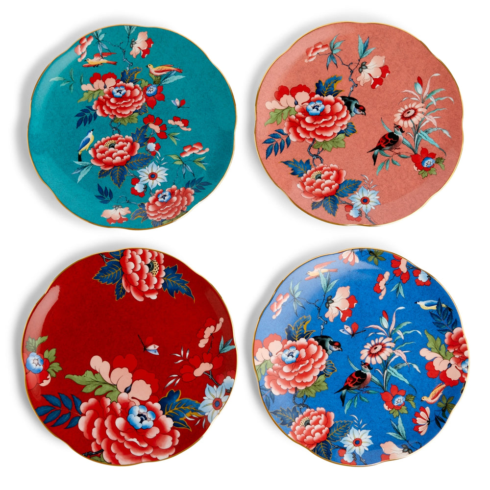 Paeonia Blush Plates (set of 4)