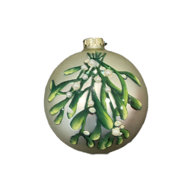 Gold Leaves Bauble