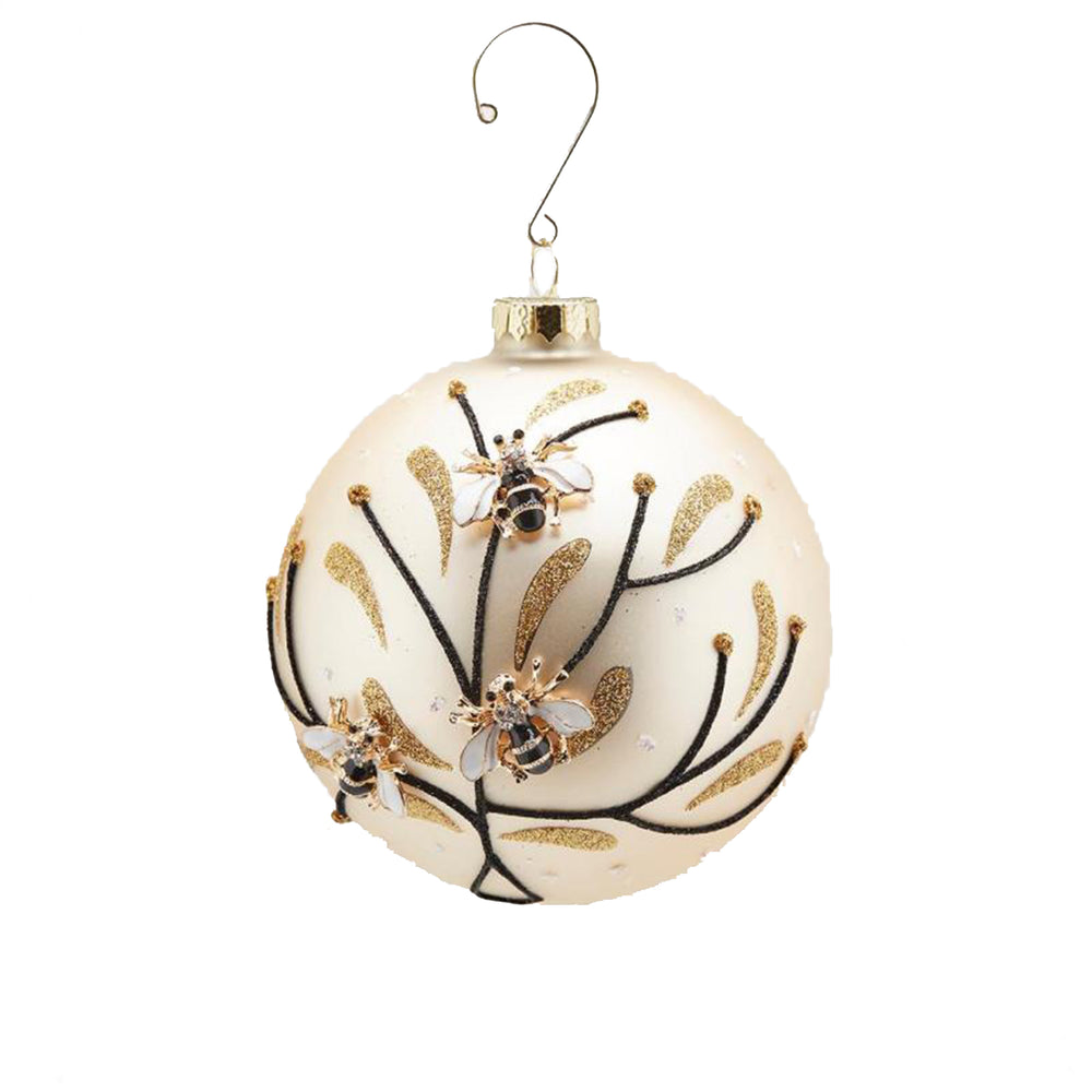Black & Gold  Bee Bauble
