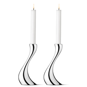 
                  
                    Load image into Gallery viewer, Pair of Cobra Candlestick
                  
                
