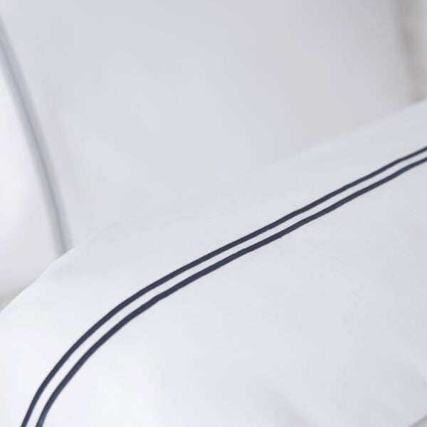 
                  
                    Load image into Gallery viewer, Egyptian Cotton Double Row Duvet Cover
                  
                