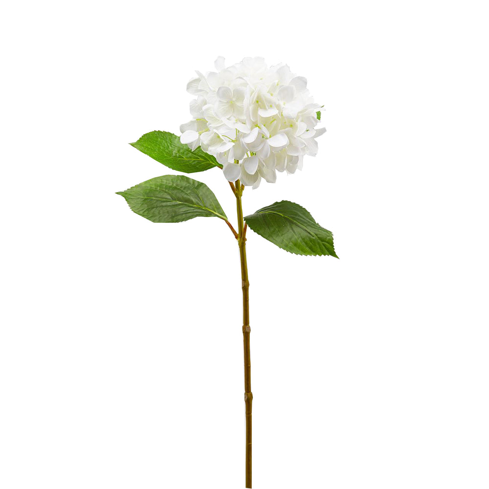 Artificial White Hydrangea