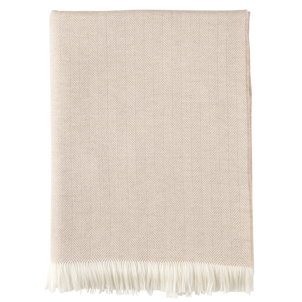 
                  
                    Load image into Gallery viewer, Herringbone Merino Throw
                  
                