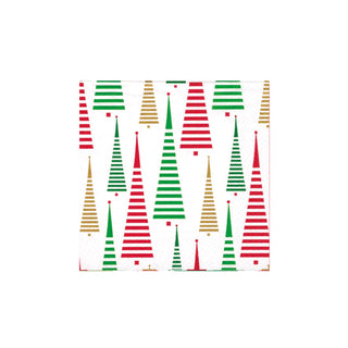 Tree Boxed Cocktail Paper Napkins