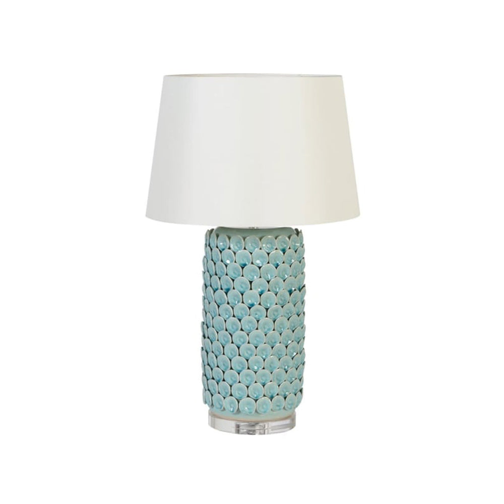 Coach House Celadon Ceramic Lamp