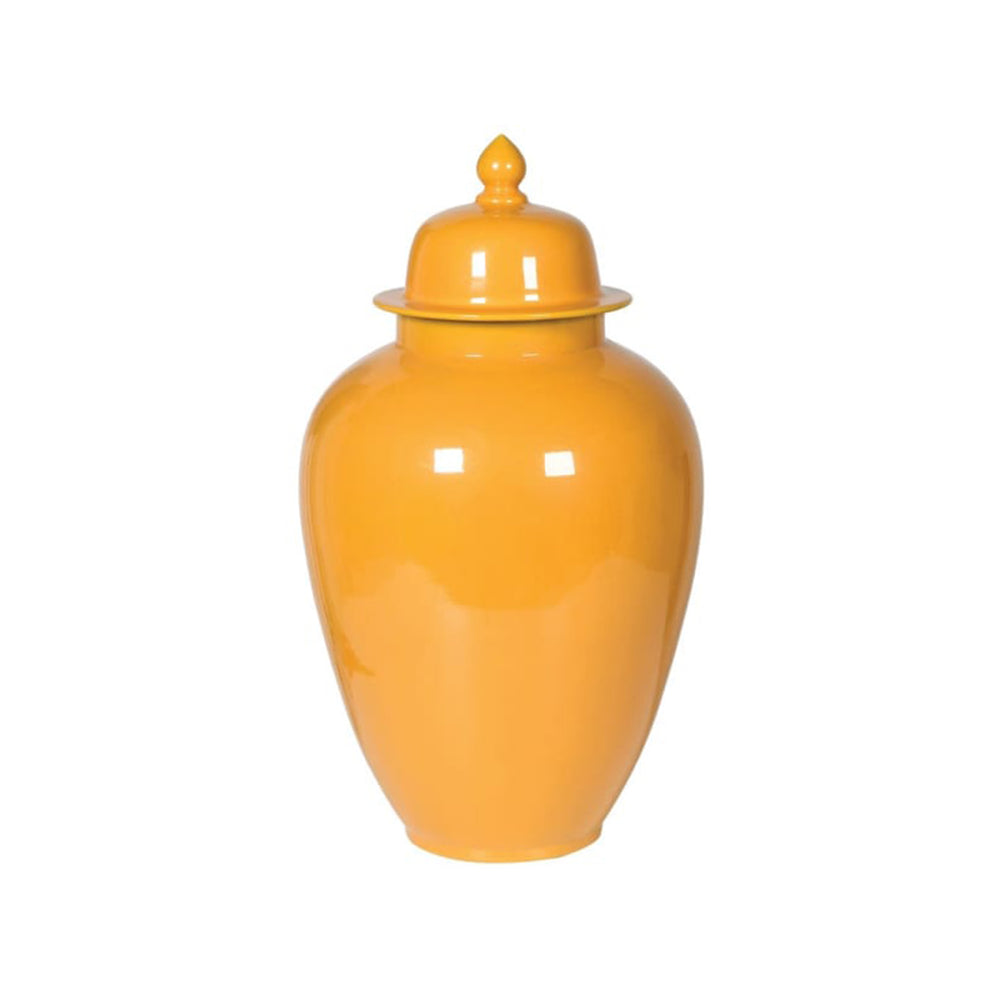 Ochre Ginger Jar