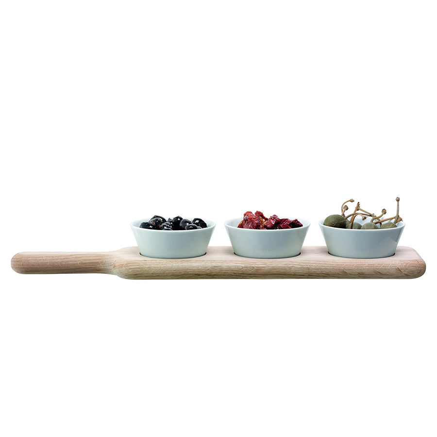 LSA Paddle Bowl Set & Oak Paddle