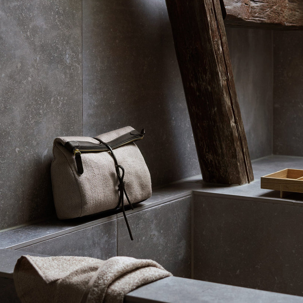 Waterproof Cotton Canvas Washbag