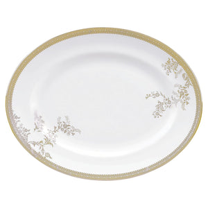 
                  
                    Load image into Gallery viewer, Lace Gold Oval Dish
                  
                