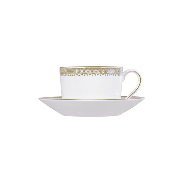 Lace Gold Teacup & Saucer
