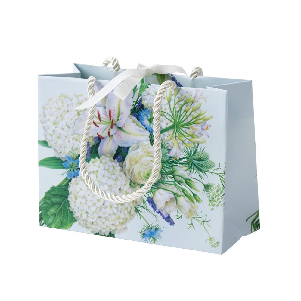 White Blooms Small Gift Bag