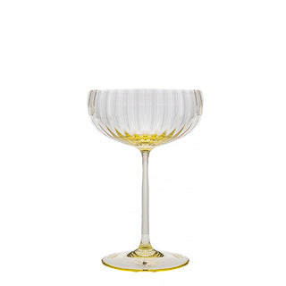 Anna von Lipa Lyon Champagne saucer Citron (WL)