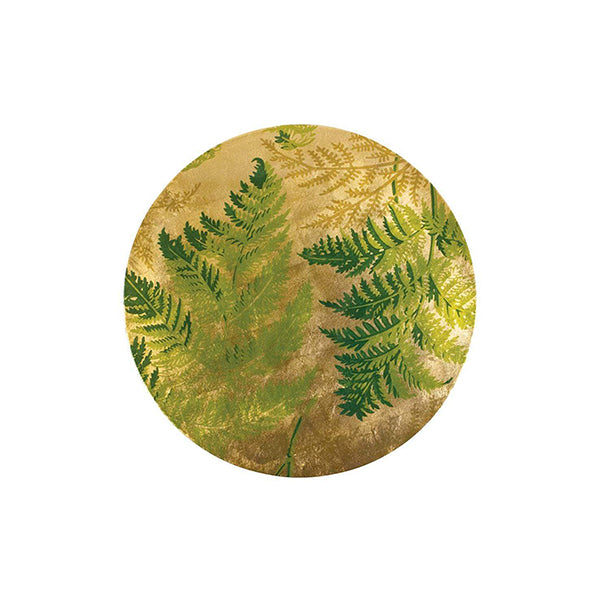 Fern Round Lacquer Placemat
