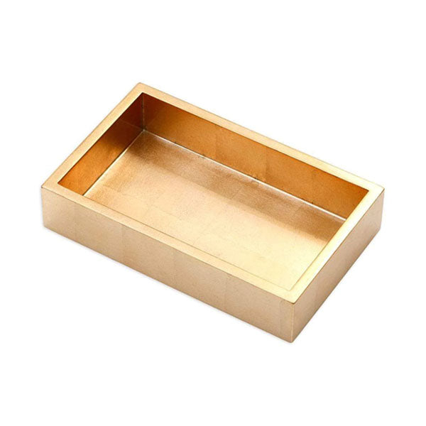 Lacquer Guest Napkin Holder in Gold