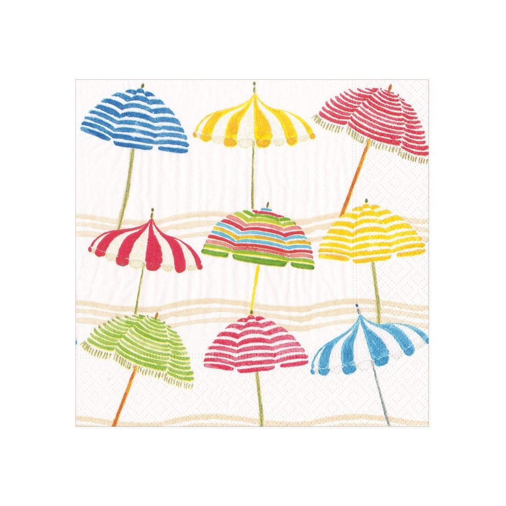 Beach Umbrellas Paper Napkins 20 Pcs